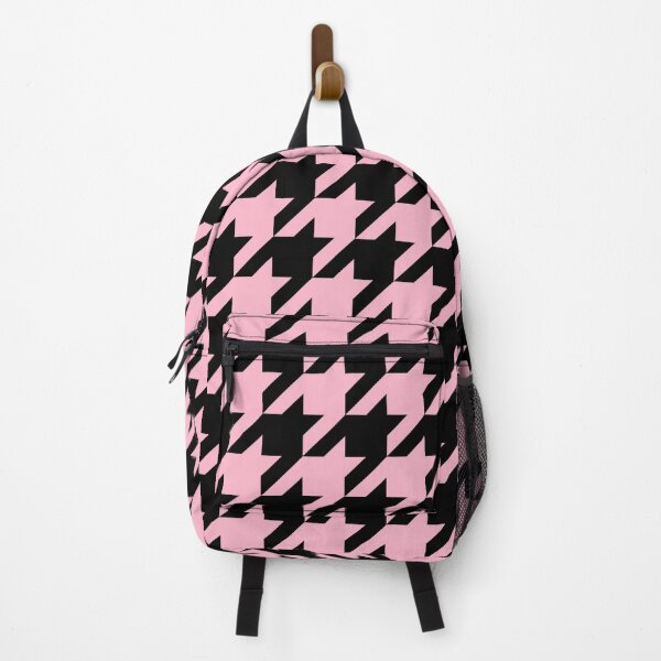Item preview, Pink houndstooth designed and sold by pnkpopcorn.