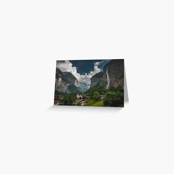 Lauterbrunnen Valley Greeting Card