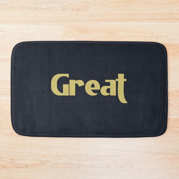 Item preview, Great - Golden Text designed and sold by Chubuter.
