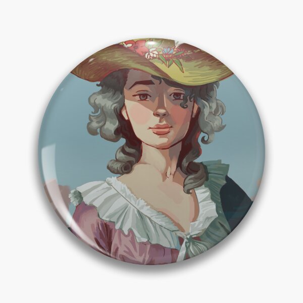 Item preview, Master Study of "Self Portrait in a Straw Hat" by Élisabeth Vigée Le Brun designed and sold by Naomi-PR-Art.