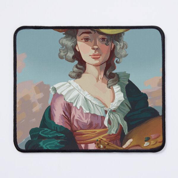 Item preview, Master Study of "Self Portrait in a Straw Hat" by Élisabeth Vigée Le Brun designed and sold by Naomi-PR-Art.