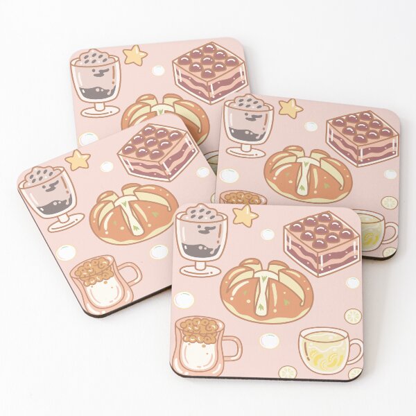 Item preview, Cute Drinks and sweets , cake , Limonite,chocolate, ice coffee, ice tea, milkshakes, French bread  designed and sold by Doha-Malik.