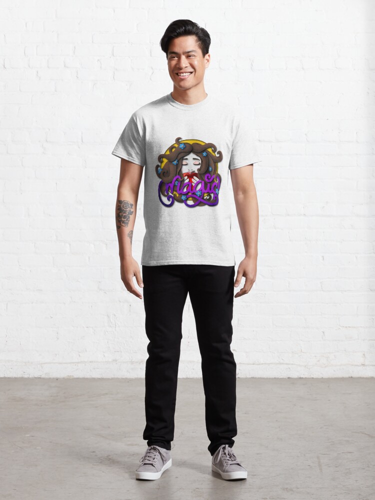 Alternate view of Believe in magic. Snow White cute princess girl Classic T-Shirt