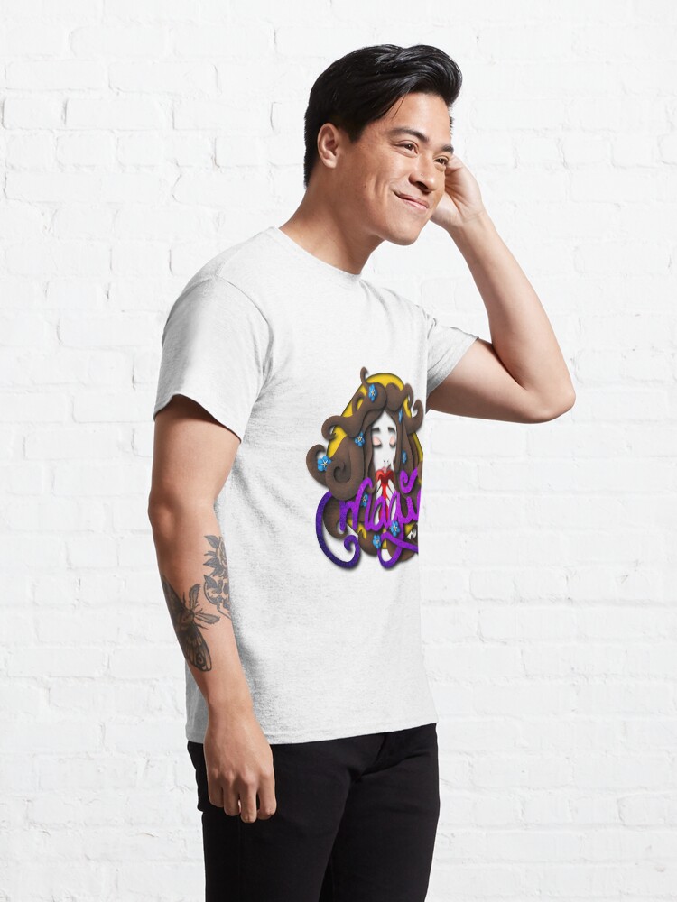 Alternate view of Believe in magic. Snow White cute princess girl Classic T-Shirt