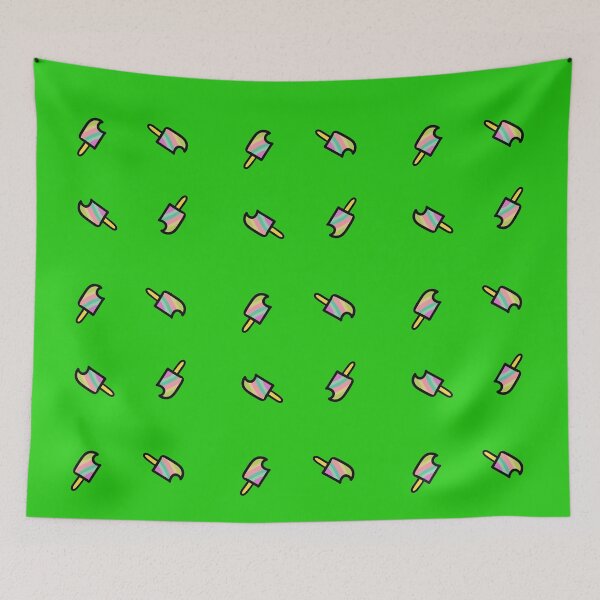 Item preview, ice cream green background designed and sold by yell-ow.