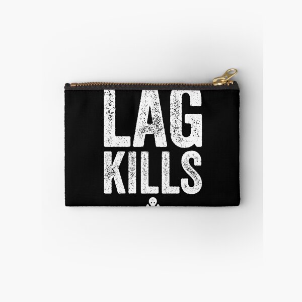Item preview, Lag kills - funny gamer designed and sold by Captain Mood.