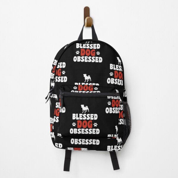 Item preview,  blessed and dog obssesed happy quotes for dog lover designed and sold by randomdogshirt.