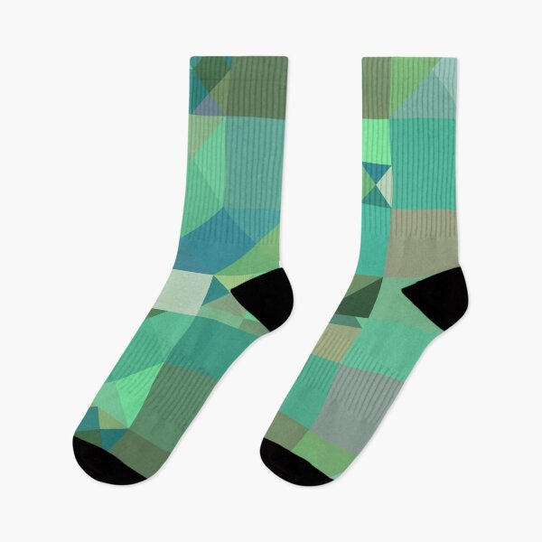 Item preview, Green Geometric Abstract designed and sold by Gingezel.