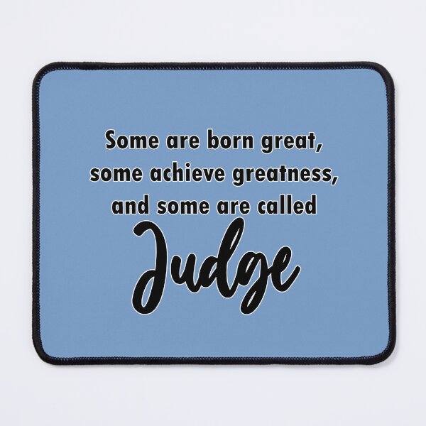 Item preview, Judge Job Design | Dark Pastel Blue designed and sold by Grixel's Paang Gala Shop.