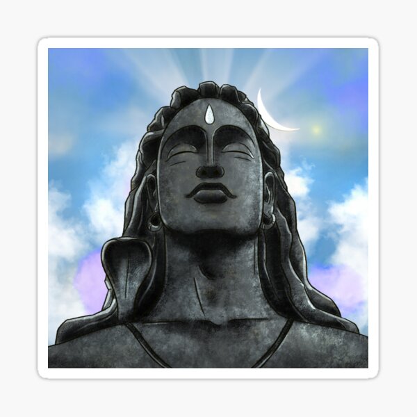NAVYAKSH Adiyogi Shiva Shankar Silver Statue for Car Dashboard Pooja for  Home  Office Decor Temple