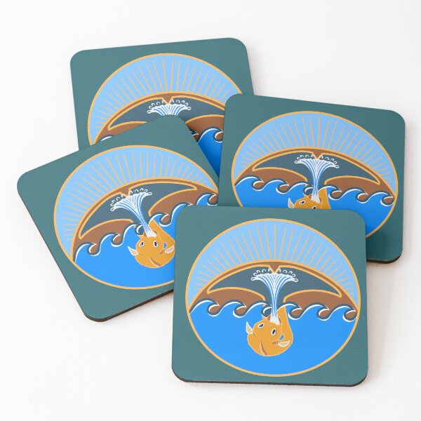 Item preview, Large fin funny maritime gift idea designed and sold by Muensterman.