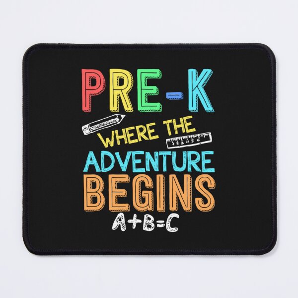 Item preview, Pre-k Where the Adventure Begins Back To School designed and sold by SCayson.