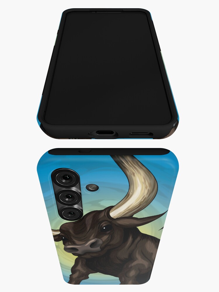 Thumbnail 3 of 4, Samsung Galaxy Phone Case, Taurus - The Bull, by Mustafa Kulle designed and sold by MustafaKulle.