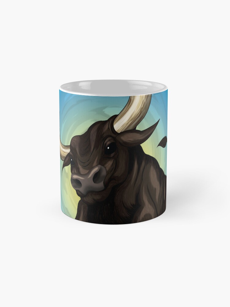 Thumbnail 4 of 6, Coffee Mug, Taurus - The Bull, by Mustafa Kulle designed and sold by MustafaKulle.