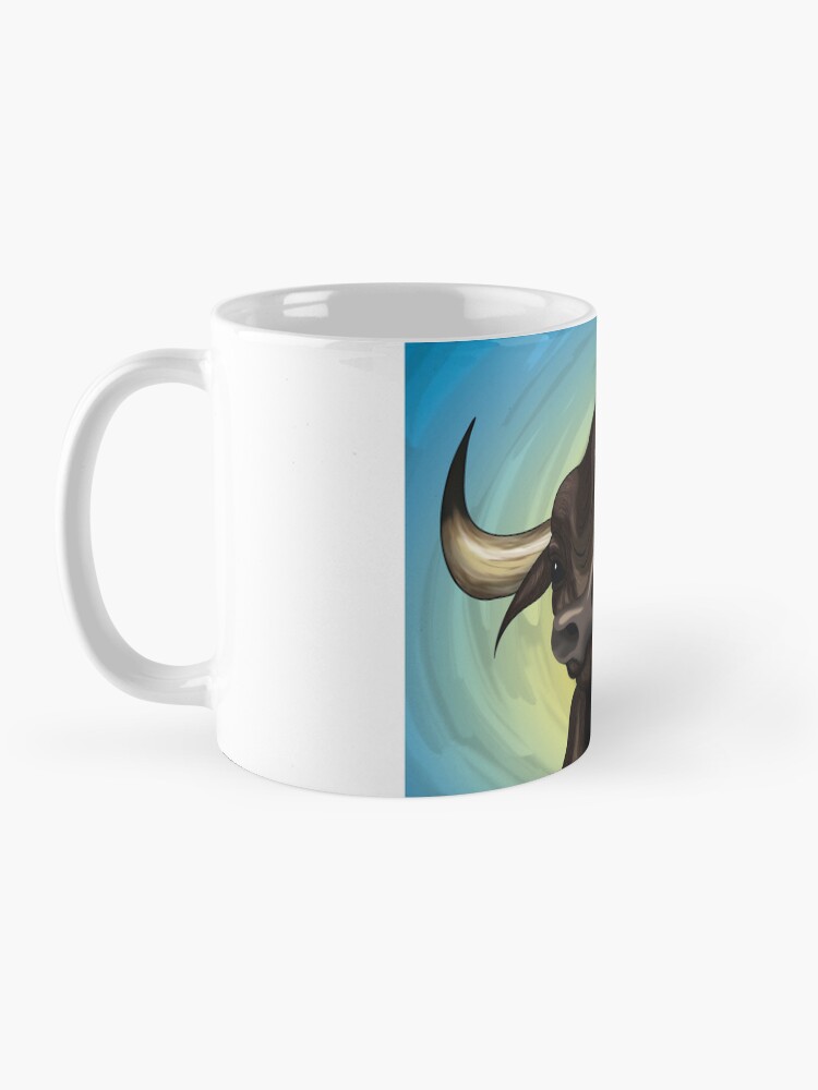 Thumbnail 3 of 6, Coffee Mug, Taurus - The Bull, by Mustafa Kulle designed and sold by MustafaKulle.