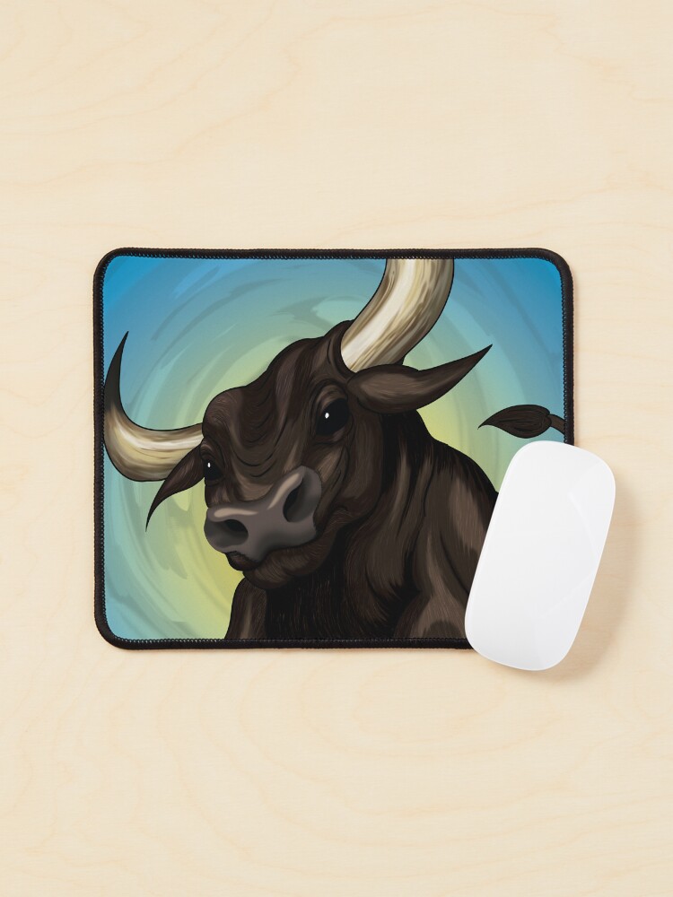 Thumbnail 1 of 5, Mouse Pad, Taurus - The Bull, by Mustafa Kulle designed and sold by MustafaKulle.