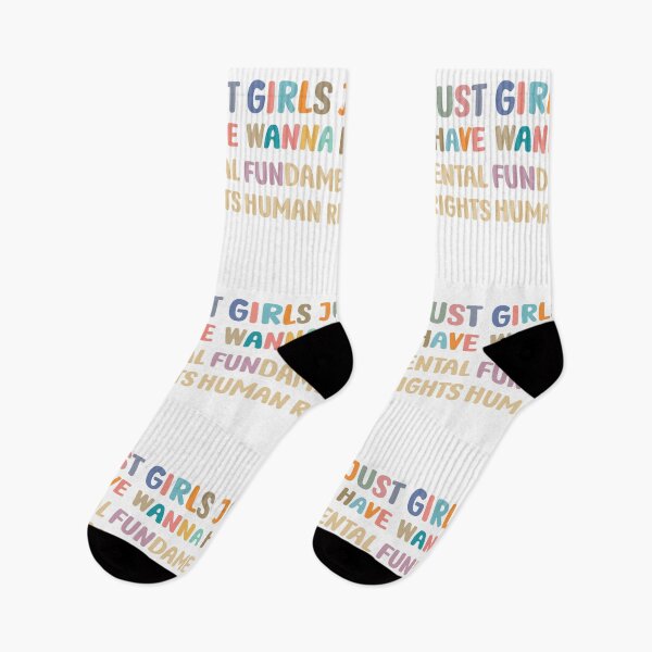 Item preview, Girls just wanna have fundamental human rights, funny Women's Rights, Feminism designed and sold by Jake  Knifer.