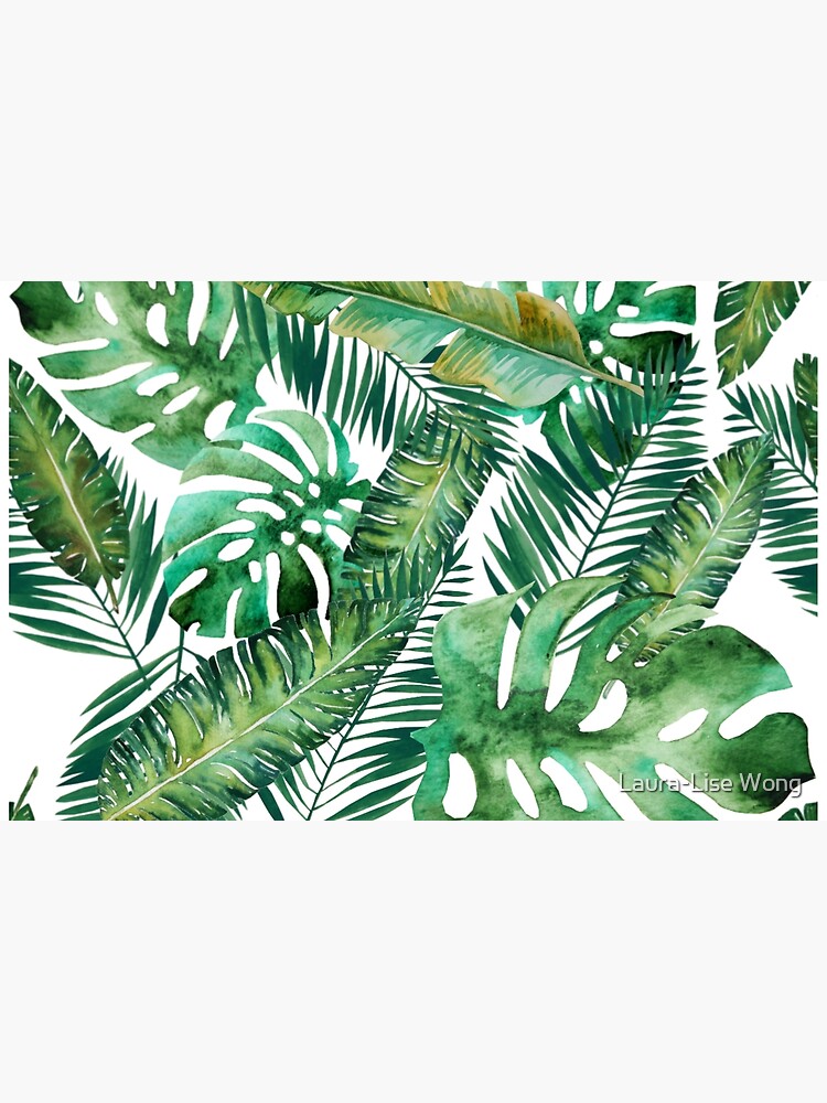 Monstera Banana Palm Leaf by crazycanonmom