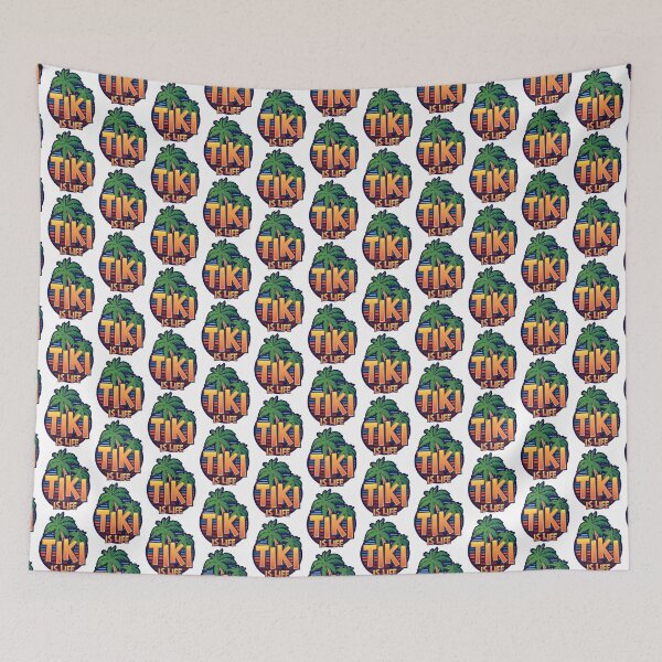 Item preview, TIKI IS LIFE designed and sold by w1ckerman.