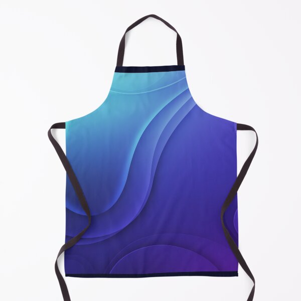 Item preview, Abstract unusual original blue graphic ornament designed and sold by Andrey Prokopenko.