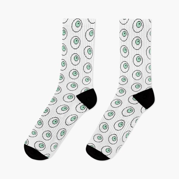 Item preview, Pixel Art Eyeball - mint designed and sold by LittleDollGames.
