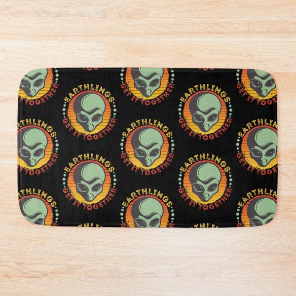 Item preview, Funny UFO Outer Space Aliens Earthlings Get It Together designed and sold by CharJens.