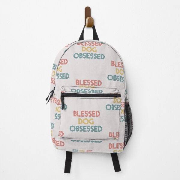 Item preview, blessed and dog obssesed happy quotes for dog lover designed and sold by randomdogshirt.