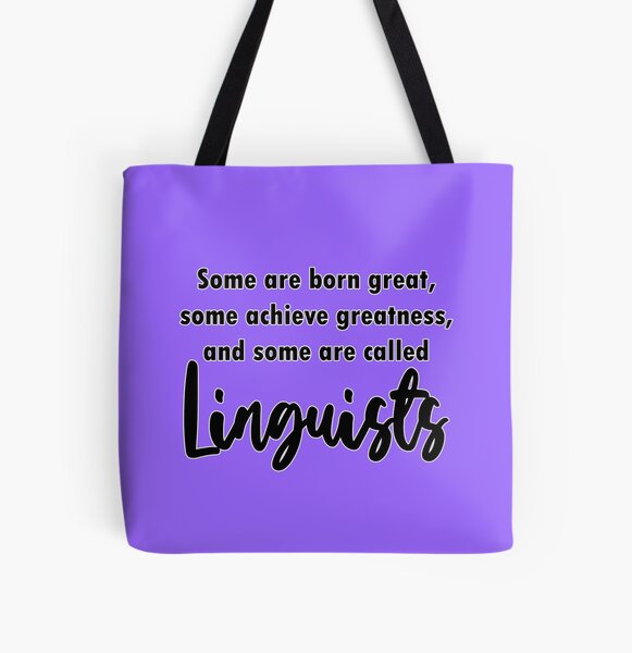 Item preview, Linguists Job Design | Lavender Indigo designed and sold by GrixelPaangGala.
