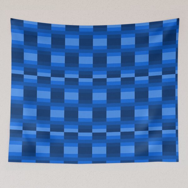 Artikelvorschau, Blaue Dimensionen entworfen und verkauft von ThoughtfulyCute.