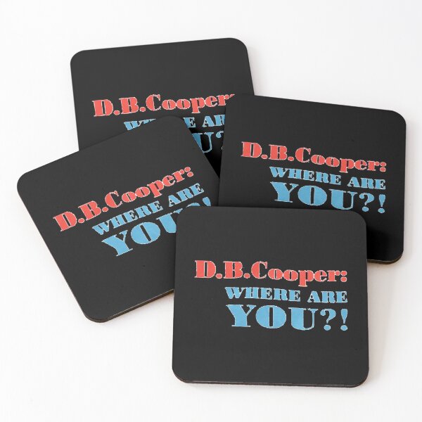 Item preview, Db Cooper Shirts,D b Cooper Shirts,Mouse Pads,Mugs,poster,Backpacks,Cat Mats,Dog Mats.... designed and sold by ForRealSerial.