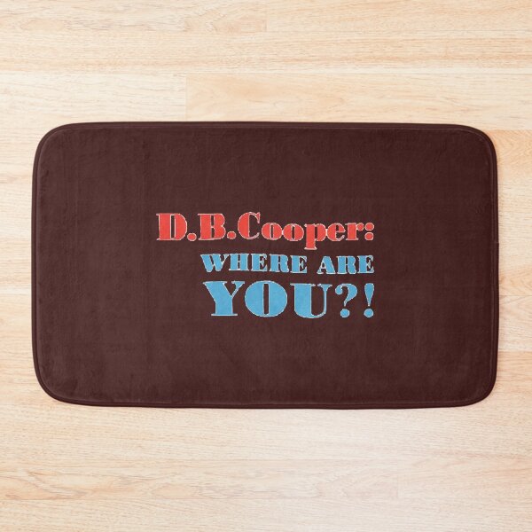 Item preview, Db Cooper Shirts,D b Cooper Shirts,Mouse Pads,Mugs,poster,Backpacks,Cat Mats,Dog Mats.... designed and sold by ForRealSerial.