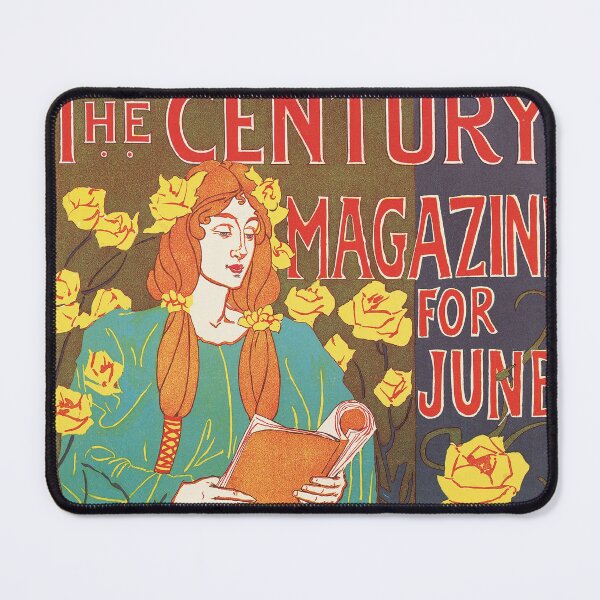 Item preview, THE CENTURY Magazine JUNE 1896 Poster Art by Louis Rhead American Magazine Poster designed and sold by retroposters.