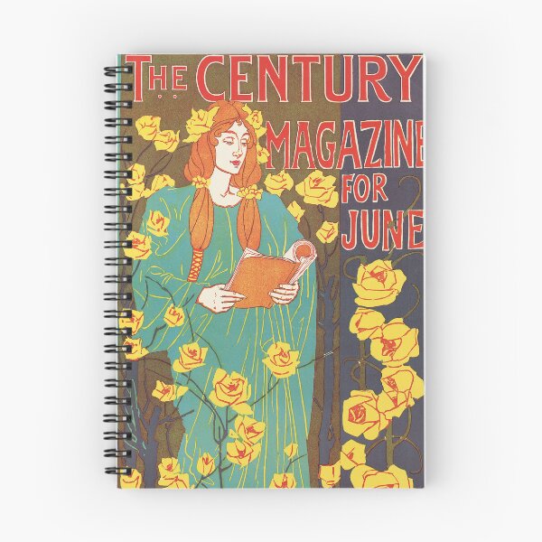 Item preview, THE CENTURY Magazine JUNE 1896 Poster Art by Louis Rhead American Magazine Poster designed and sold by retroposters.