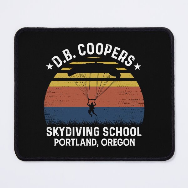 Item preview, DB coopers skydiving school Portland oregon designed and sold by ForRealSerial.