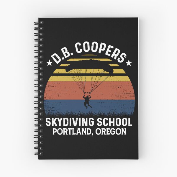 Item preview, DB coopers skydiving school Portland oregon designed and sold by ForRealSerial.