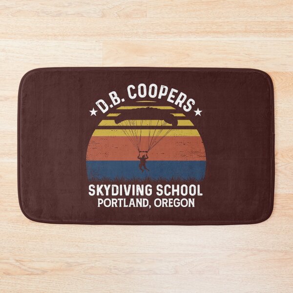 Item preview, DB coopers skydiving school Portland oregon designed and sold by ForRealSerial.