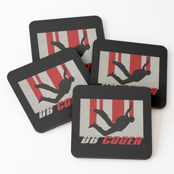 Item preview, Funny DB Cooper Air Plane Skydiving Parachute Vintage designed and sold by ForRealSerial.
