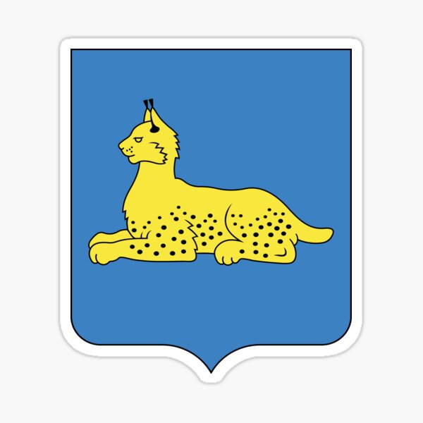 "Coat of Arms of Gomel, Belarus" Sticker by Tonbbo | Redbubble