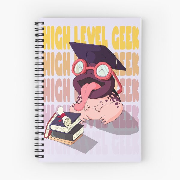 Item preview, High Level Geek - Frog with degree designed and sold by nocturnalshop.