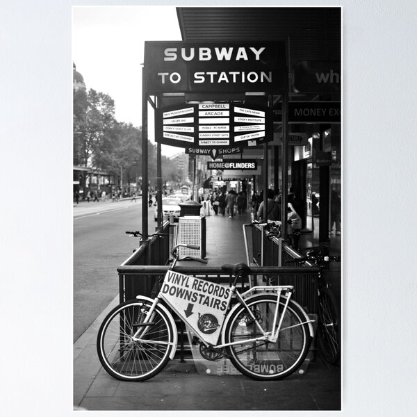 Item preview, FLINDERS SUBWAY designed and sold by Bianca Jayde.
