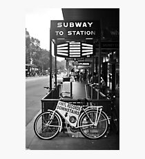 FLINDERS SUBWAY Photographic Print