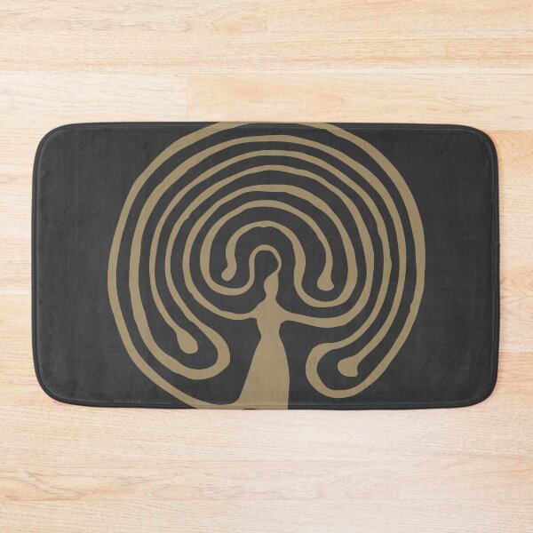 Item preview, Abstract golden mandala ornament  designed and sold by TheaDesign.
