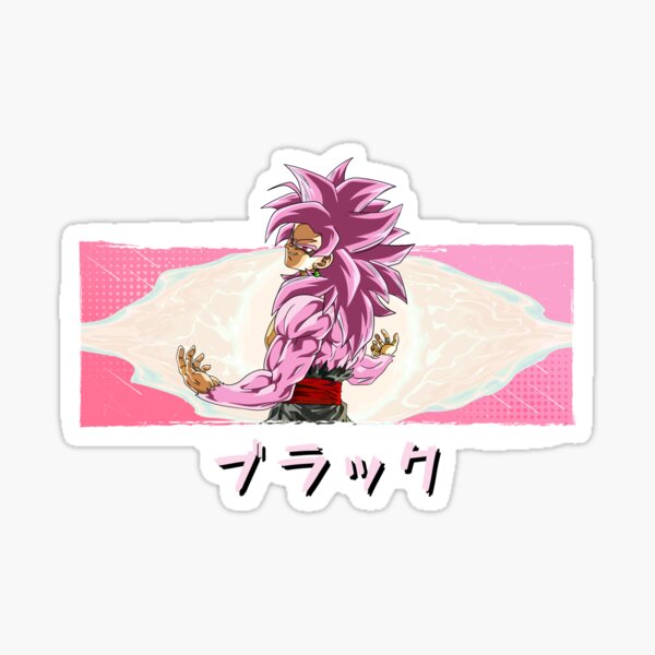 Subarashii Vinyl Sticker DBS Ssj Rose Anime Meme Decal 