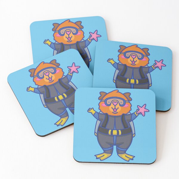 Item preview, Guinea Pig Scuba Diver designed and sold by Pigapalooza.
