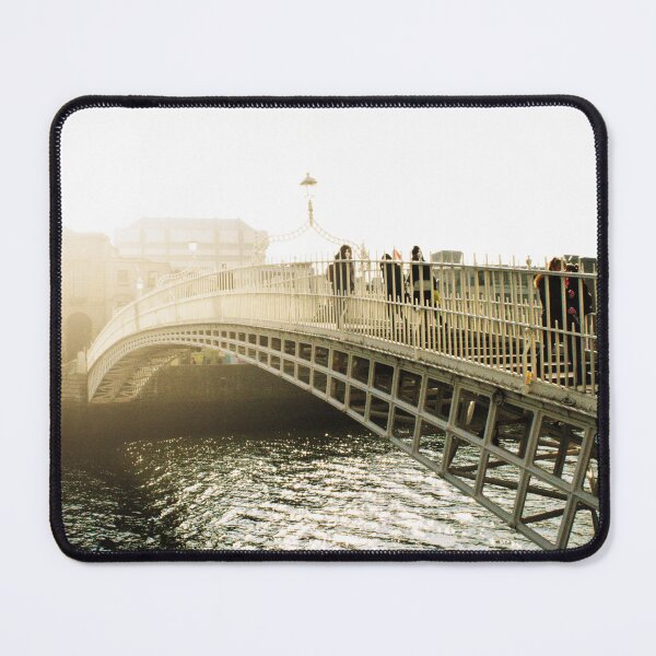Item preview, The Ha'Penny Bridge across the River Liffey, Dublin, Ireland designed and sold by BarleyClover.