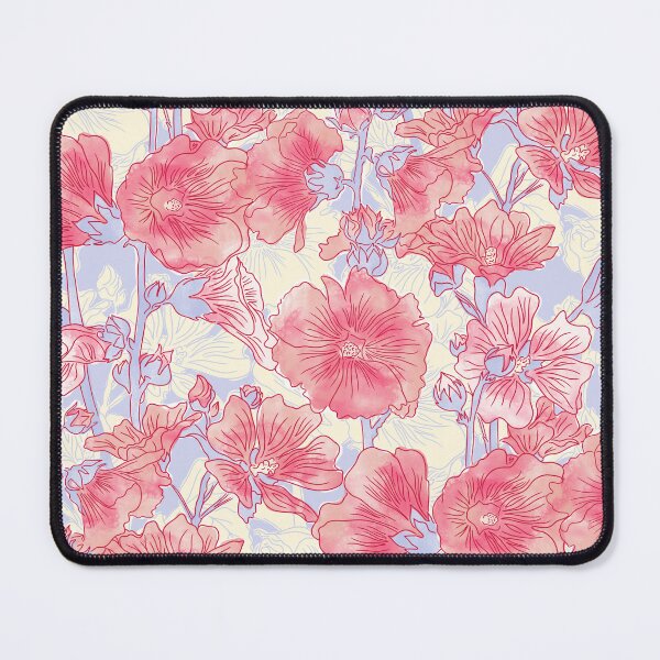 Item preview, Pink Alcea Rosea designed and sold by Carolina Diaz.