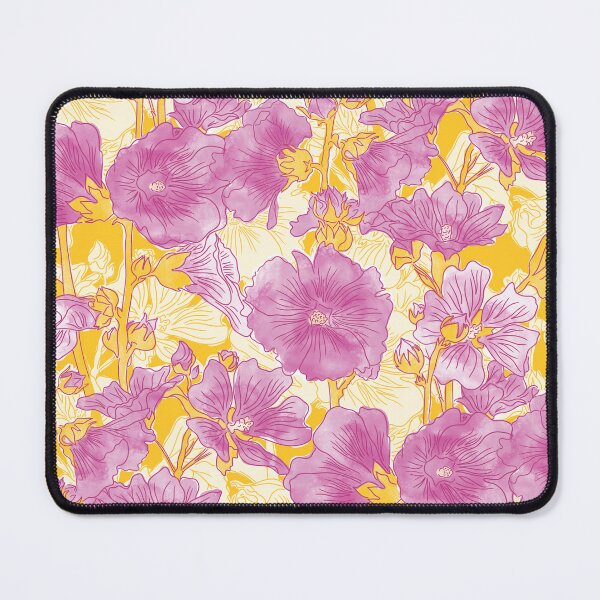 Item preview, Purple Alcea Rosea designed and sold by Carolina Diaz.