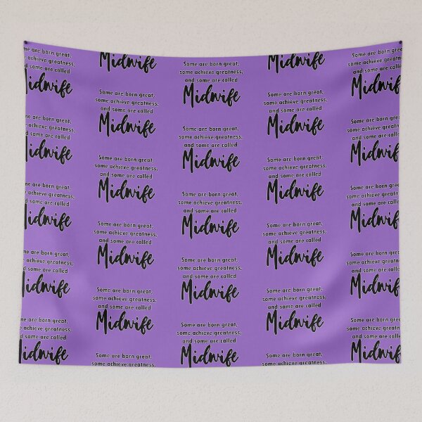 Item preview, Midwife Job Design | Amethyst designed and sold by Grixel's Paang Gala Shop.