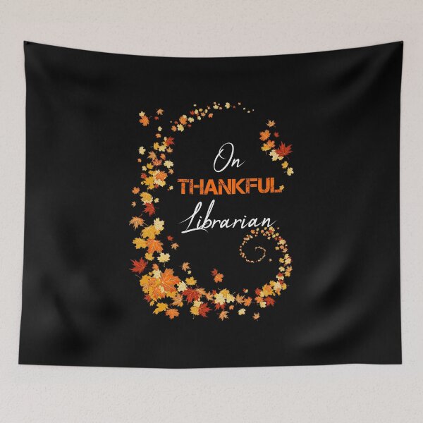 Item preview, One Thankful Librarian Fall Autumn  designed and sold by rachidhaz.