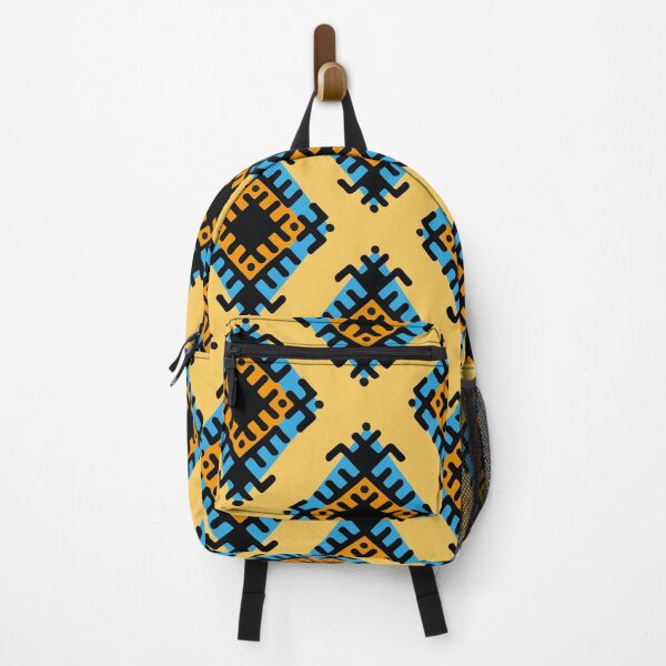 Item preview, Aztec native geometric pattern tribal style tribal background bold colors mexican design designed and sold by T-Mex.